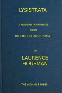 Lysistrata, Aristophanes, Laurence Housman