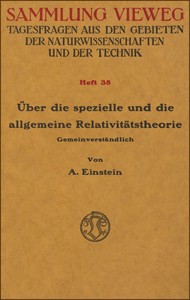 Über die spezielle und die allgemeine Relativitätstheorie, Albert Einstein, Karl Scheel
