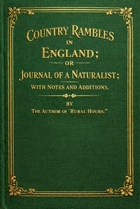Country rambles in England, J. L. Knapp, Susan Fenimore Cooper