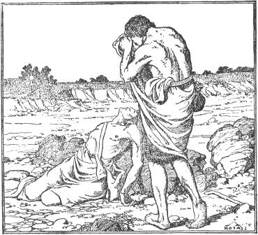 Napvilág sirva borult az öccsére.