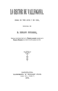 Lo Rector de Vallfogona, Serafí Pitarra