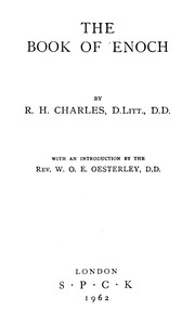 The book of Enoch, R. H. Charles, W. O. E. Oesterley