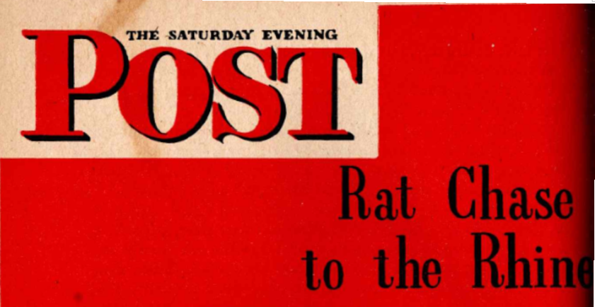 The Saturday Evening Post: Rat Chase to the Rhine