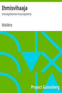 Ihmisvihaaja, Molière, Otto Manninen