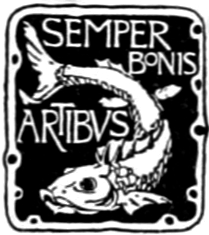 Verlagssignet: "Semper Bonis Artibus"