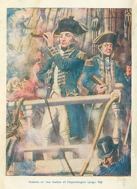 Nelson at the Battle of Copenhagen (page 75)