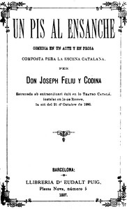 Un pis al ensanche, José Feliú y Codina