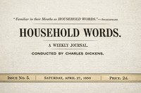 Household words, No. 5, April 27, 1850, Charles Dickens