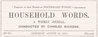Household Words, No. 20, August 10, 1850, Charles Dickens