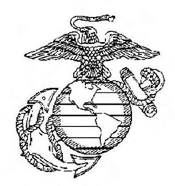 Marine Corps logo.