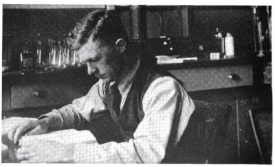 Picture of a man reading