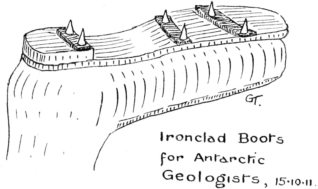 Ironclad Boots for Antarctic Geologists, 15·10·11.