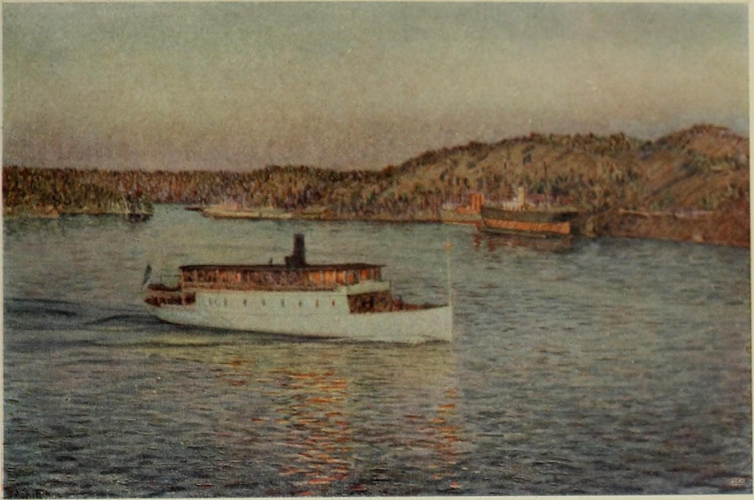 ENTERING THE HARBOUR