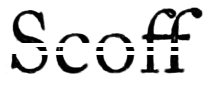 example of a word struck through
