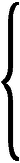 a curly brace