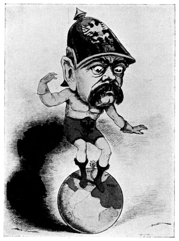 Bismarck als Kugelläufer