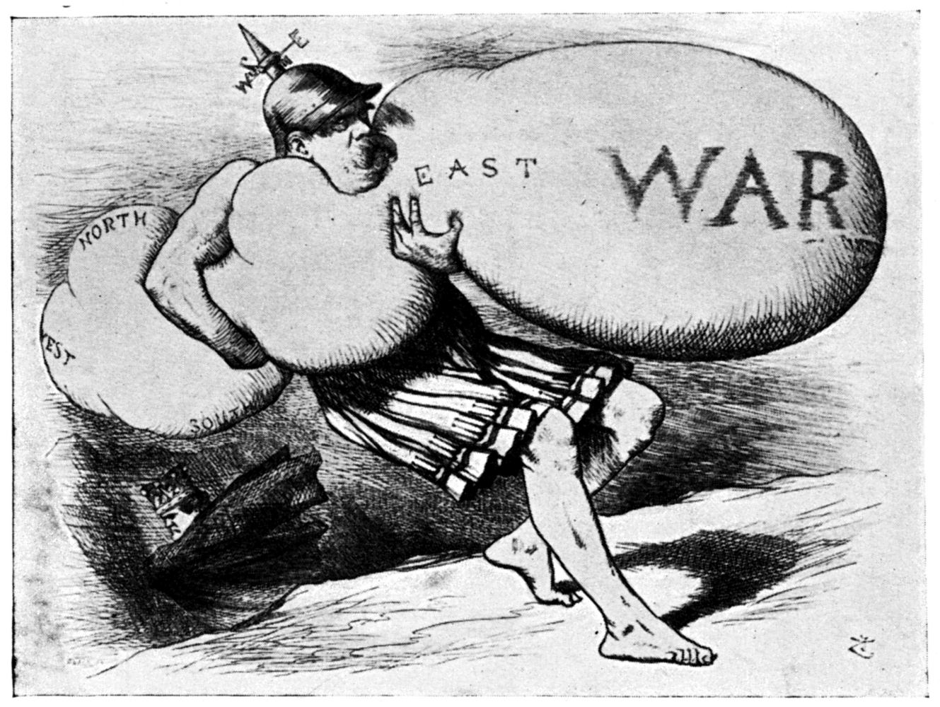 Bismarck als Äolus