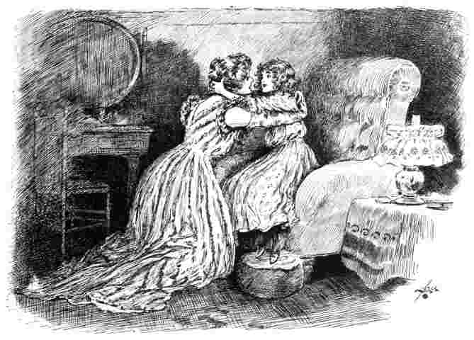 Betty hugs a woman