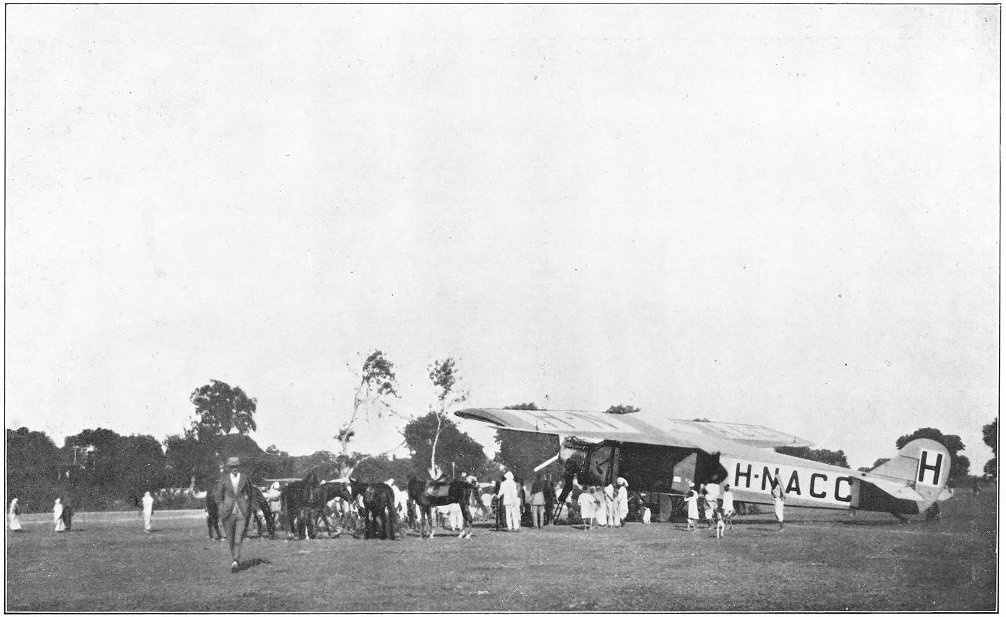 Afb. 60. Landing bij Allahabad.