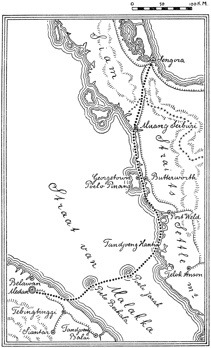 Fig. XXXIII. Sengora–Medan.