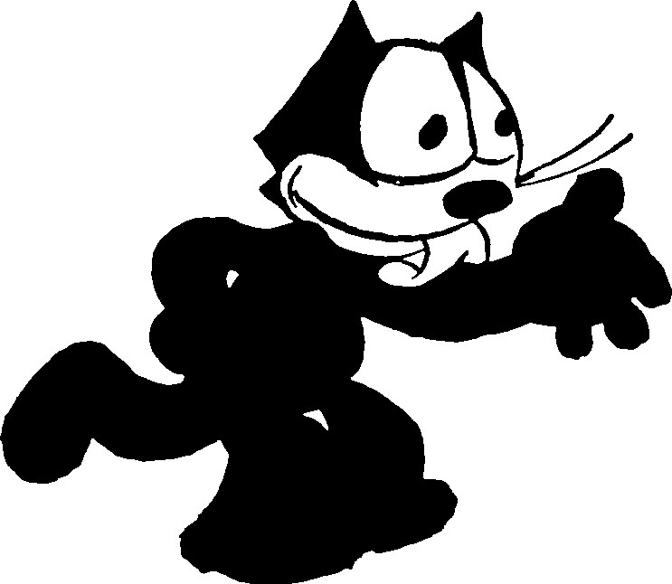 A cat licking itself clean