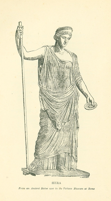 HERA from an Ancient Statue now in the Vatican Museum at Rome