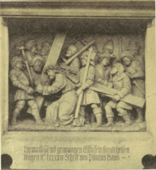 Station 2: Jesus takes up the Cross.