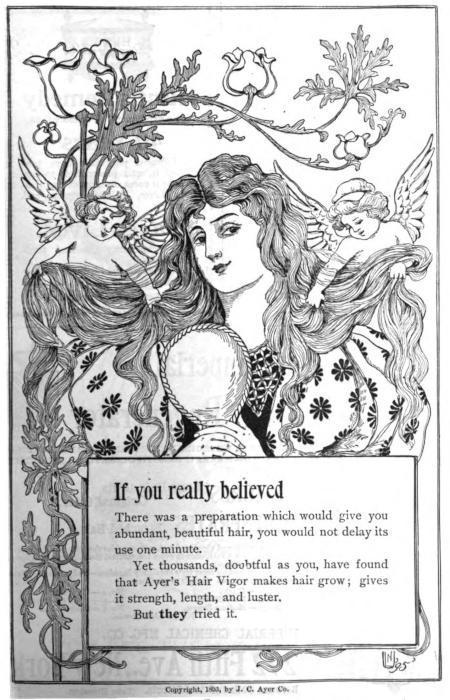 A page of advertisements