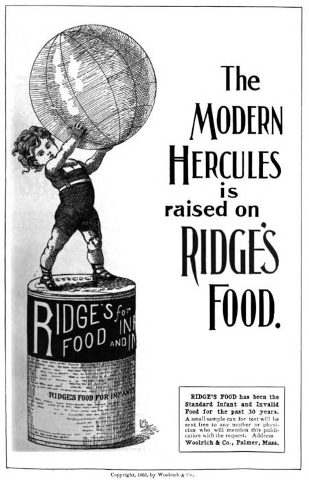 A page of advertisements