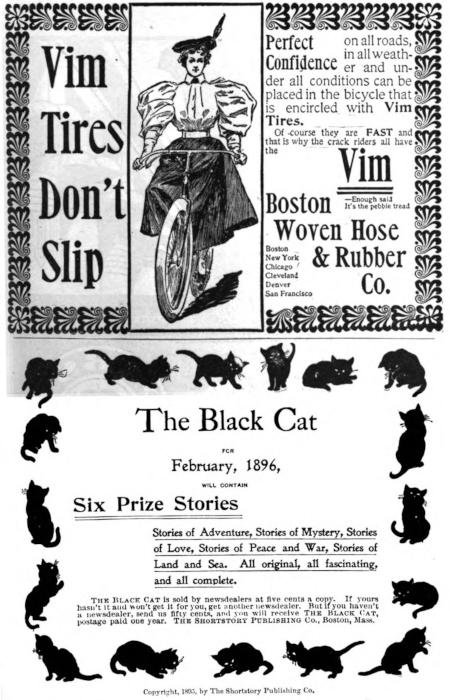 A page of advertisements