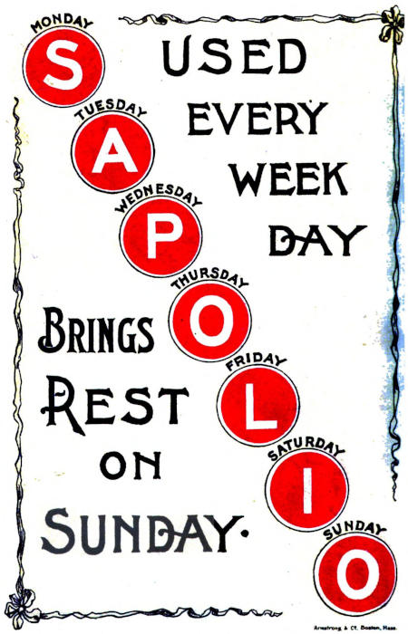 A page of advertisements