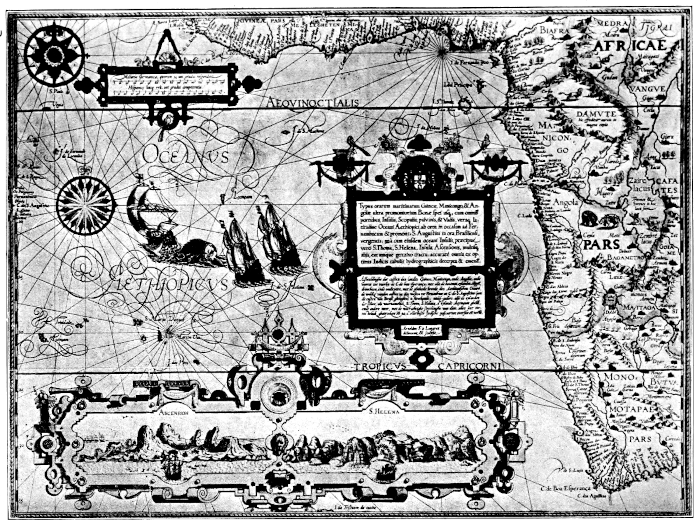 Map of Coast of Africa