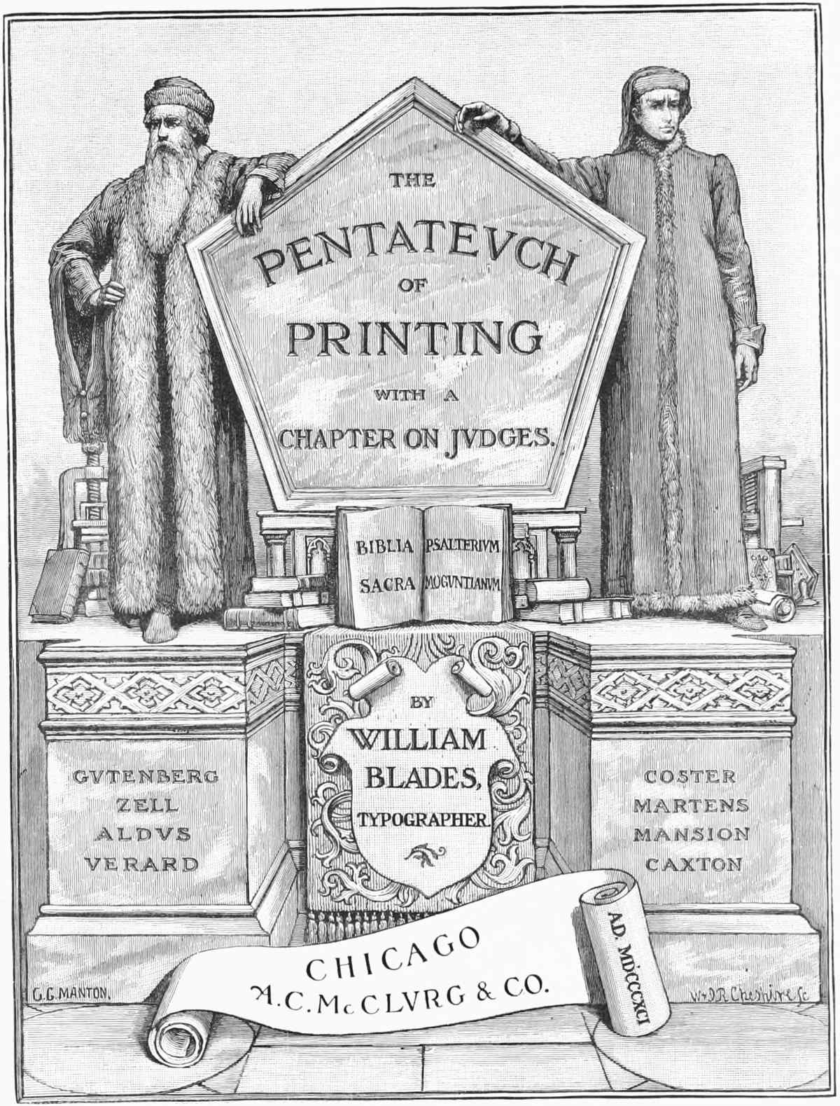 a decorative title page
