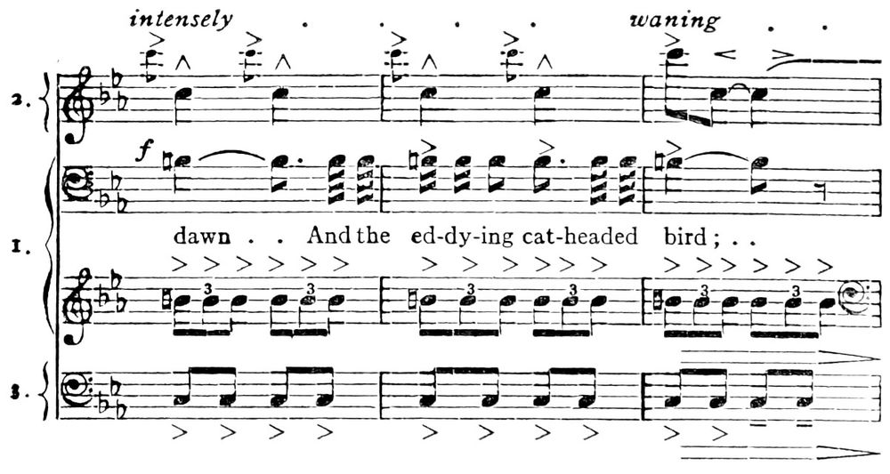 The same music continued.