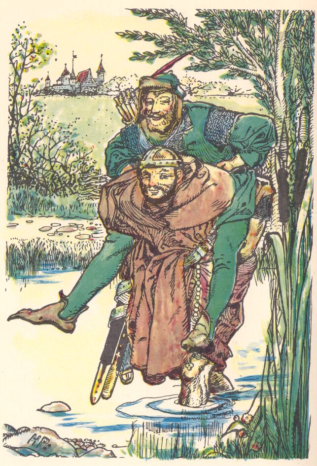 The Project Gutenberg eBook of The Merry Adventures of Robin Hood, by Howard Pyle.