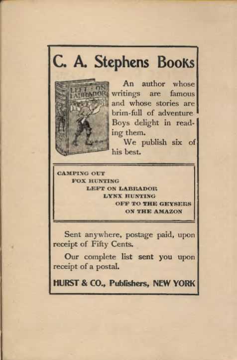 C.A. Stephens Books C.A. Stephens Books