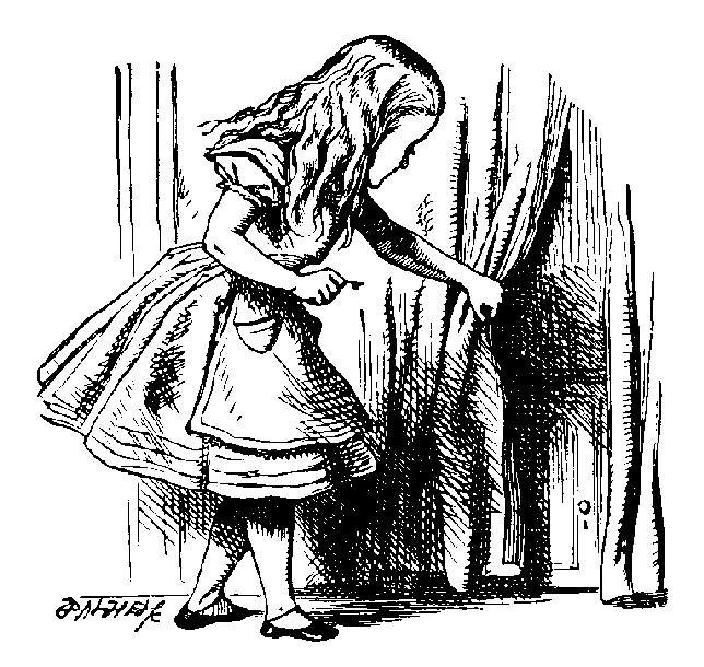 Illustration from Alice's Adventures in Wonderland.