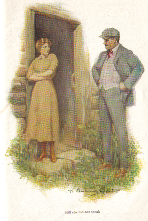 Still she did not speak.