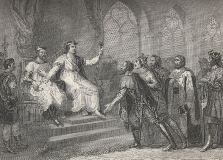 St. Louis Mediating Between Henry Iii. And his Barons—— 136 