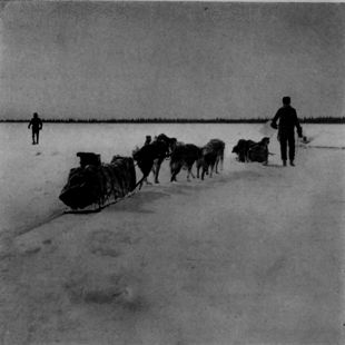 Lake Athabasca in Winter