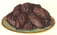 Stuffed Dates, Chocolate Dipped.