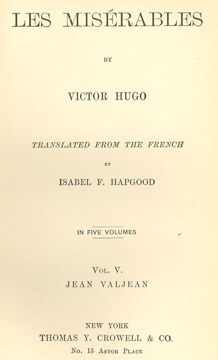 Titlepage Volume Five