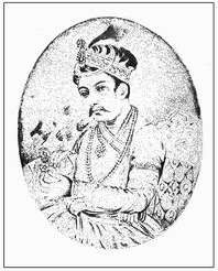 AKBAR, EMPEROR OF INDIA.
From Noer's Kaiser Akbar, (Frontispiece to Vol. II).