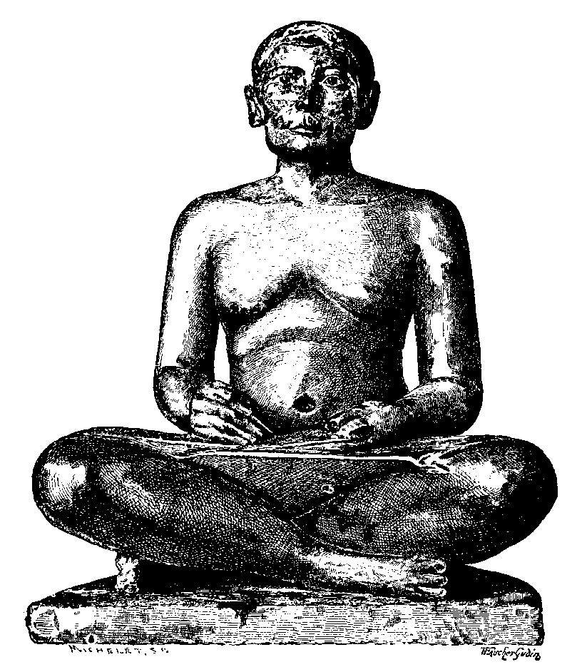 Fig 185.--The Cross-legged Scribe at the Louvre, Old
Empire. 