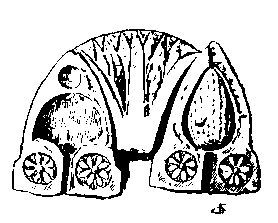 Fig 239.--Inlaid tiles, Tell el Yah�deh. 