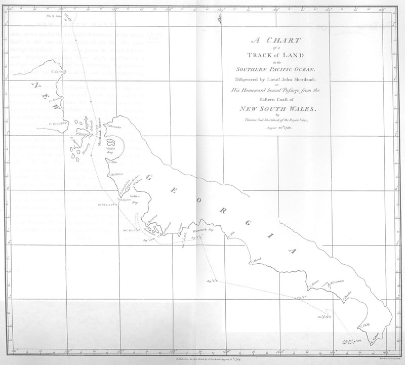 The Voyage to of Governor Phillip Bay Botany
