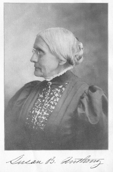 The Life and Work of Susan B. Anthony by Ida Husted Harper