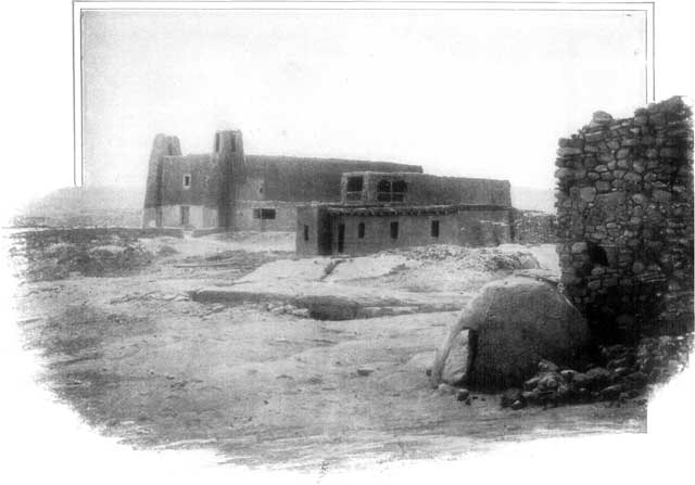 THE OLD CHURCH AT ÁCOMA.