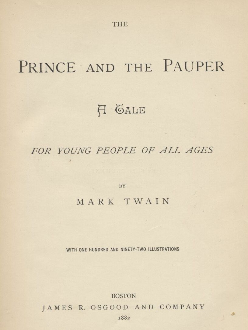 THE PRINCE AND THE PAUPER, By Mark Twain, Part 7.