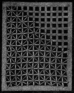 FIG. 102. LATTICE-GROUND FOR SQUARE
IN FIG. 105.